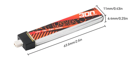 AKUMULATOR LIHV LAVA 1S 300MAH 75C