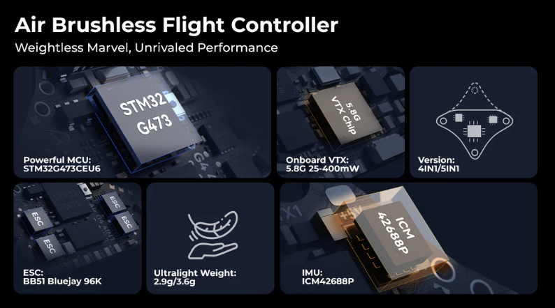 Air Brushless Flight Controller 4IN1