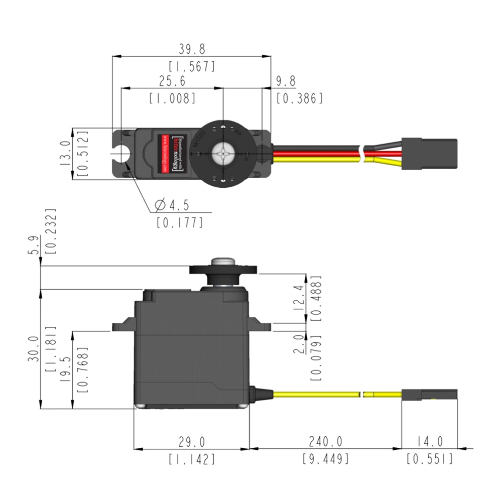 Hitec-MD89MW-Metal-Gear-Digital-Servo