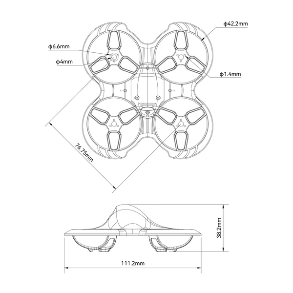 Cetus-Pro-Brushless-Frame