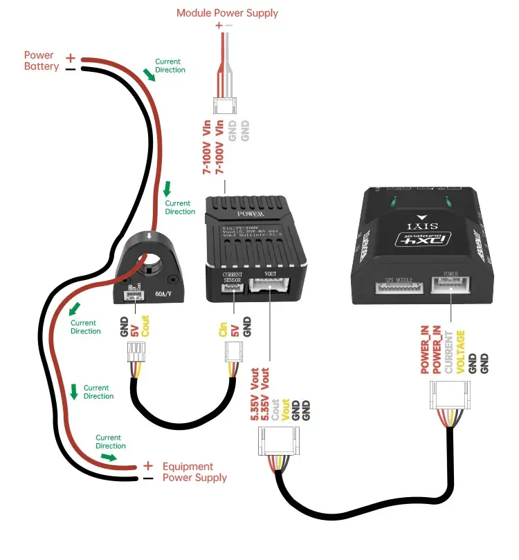 SIYI-HALL-sensor-power-module