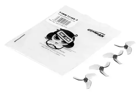 Śmigła-3-łopatowe-1.0mm-31mm-Gemfan-(4 SZTUKI)