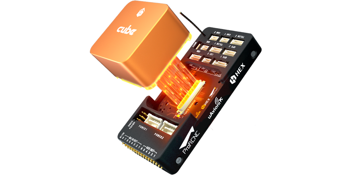 The Cube Orange+ Standard Set (ADS-B Carrier Board)