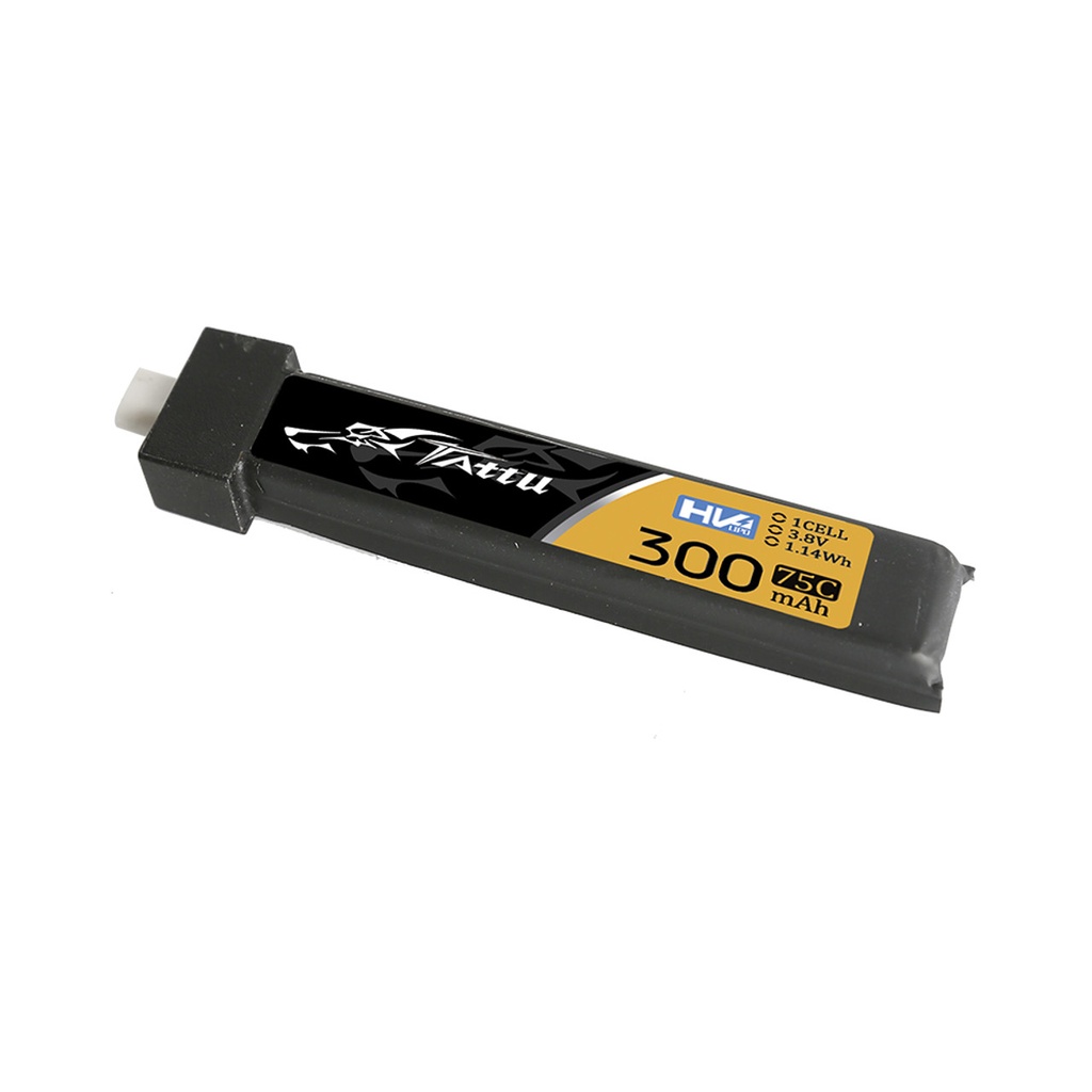 Akumulator LiHV Tattu 300mAh 3.8V 75C 1S1P BT2.0