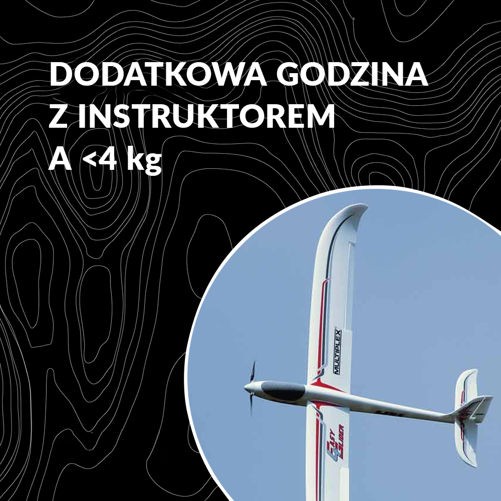 Dodatkowa godzina z instruktorem A <4kg