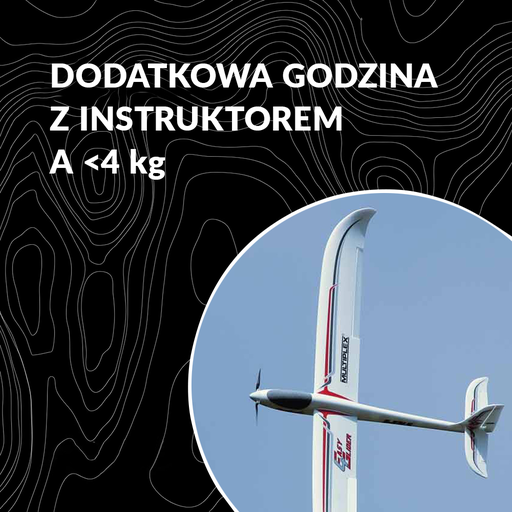 [236004393] Dodatkowa godzina z instruktorem A <4kg