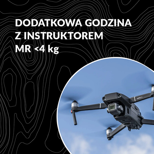 [236004385] Dodatkowa godzina z instruktorem MR <4kg