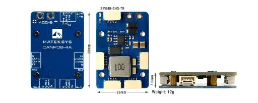 [CANPDB-4] CANPDB w/ 4A BEC & GH Splitter