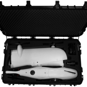 części do dronów - czarna skrzynia transportowa do samolotu bezzałogowego Koliber